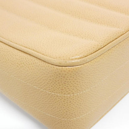 Chanel Vintage Bag Handbag Beige — view 3