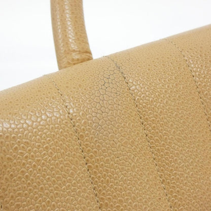 Chanel Vintage Bag Handbag Beige — view 5