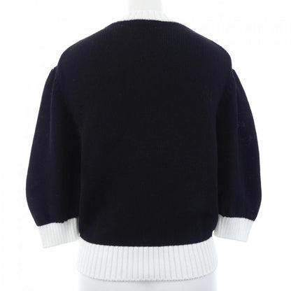 Prada Cotton Crew Neck Sweater Knit — view 2