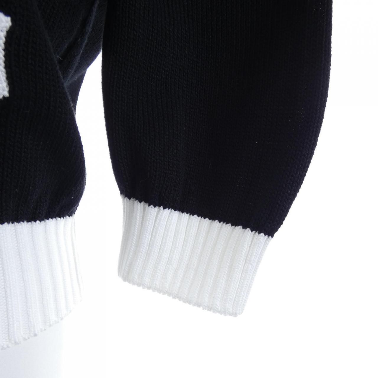 Prada Cotton Crew Neck Sweater Knit — view 6