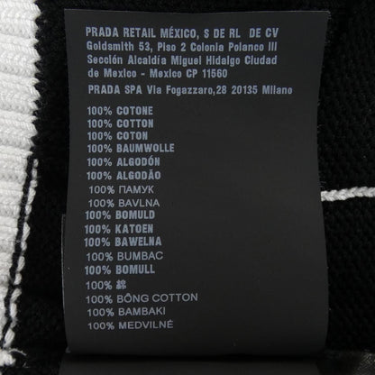 Prada Cotton Crew Neck Sweater Knit — view 3