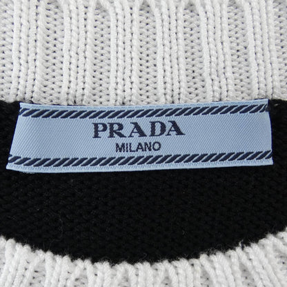 Prada Cotton Crew Neck Sweater Knit — view 4
