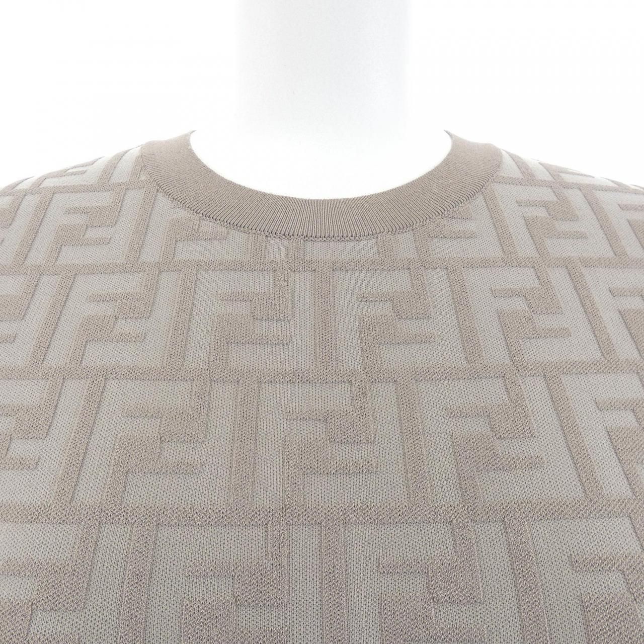 Fendi Knit Sweater Beige — view 6
