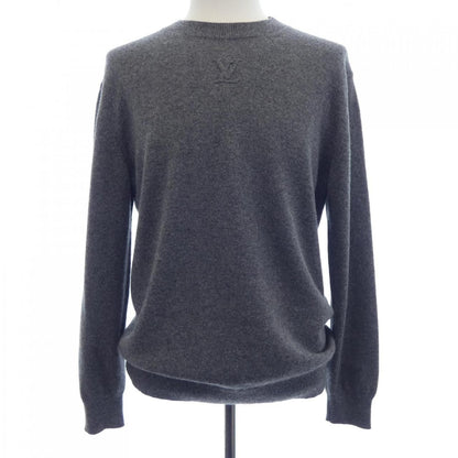 Louis Vuitton LV Embossed Cashmere Cleave Neck Knit Sweater