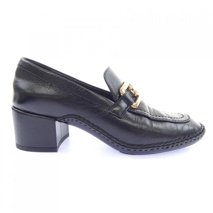 Chanel Loafers Shoes Black