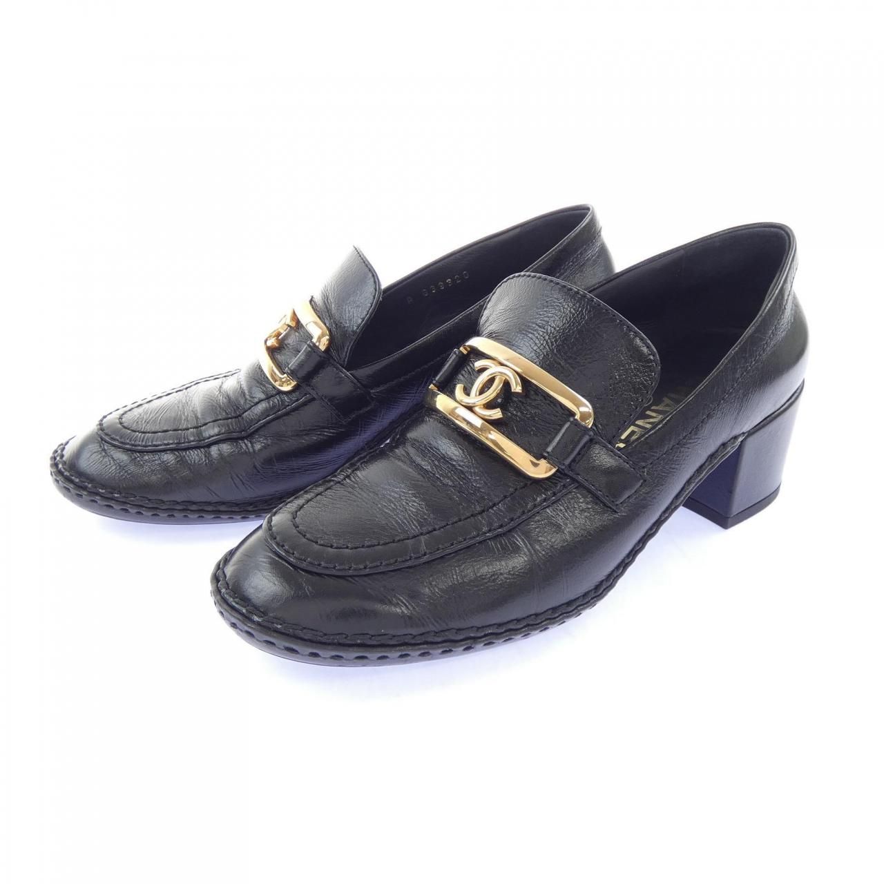 Chanel Loafers Shoes Black — view 3