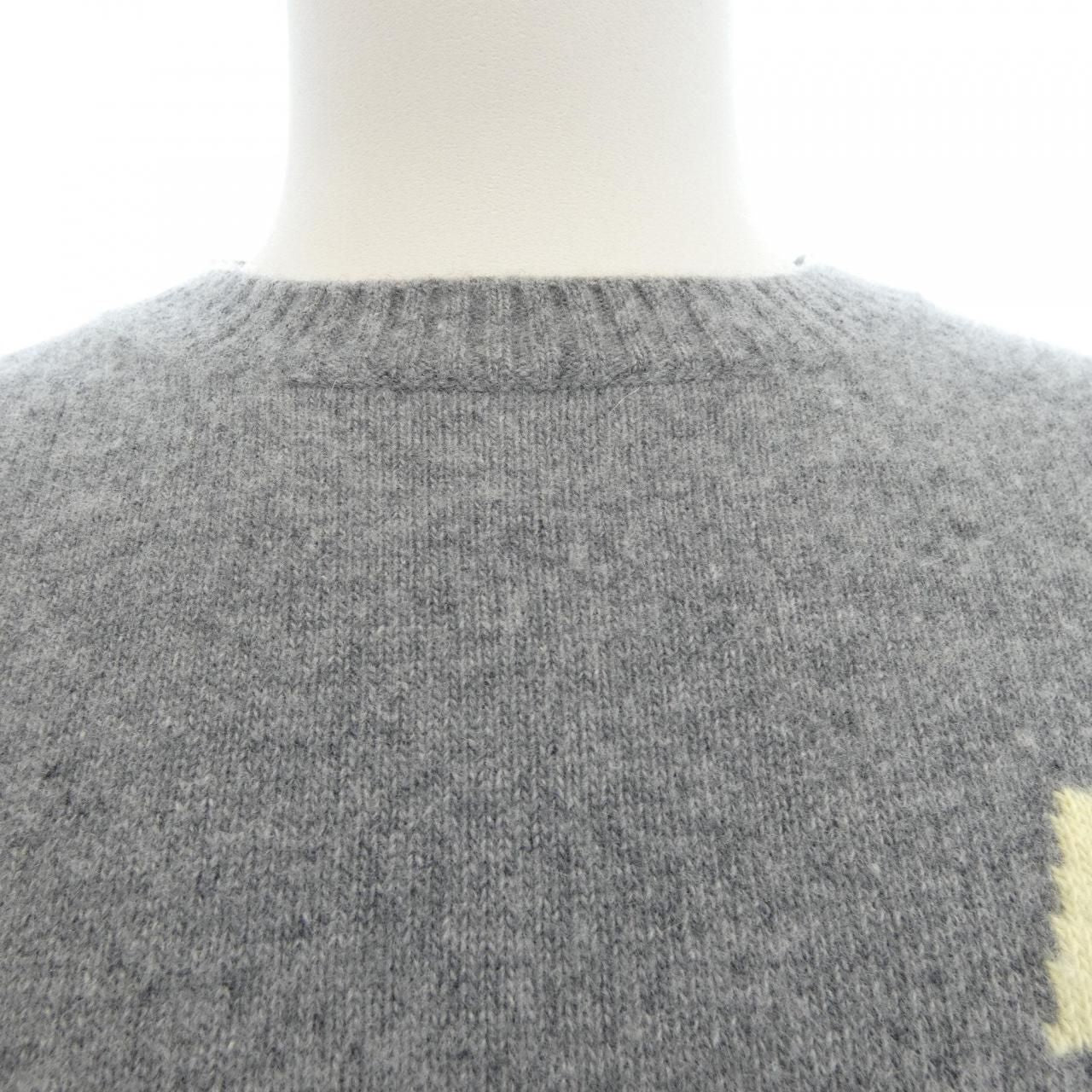 Dior Knit Sweater Gray — view 5