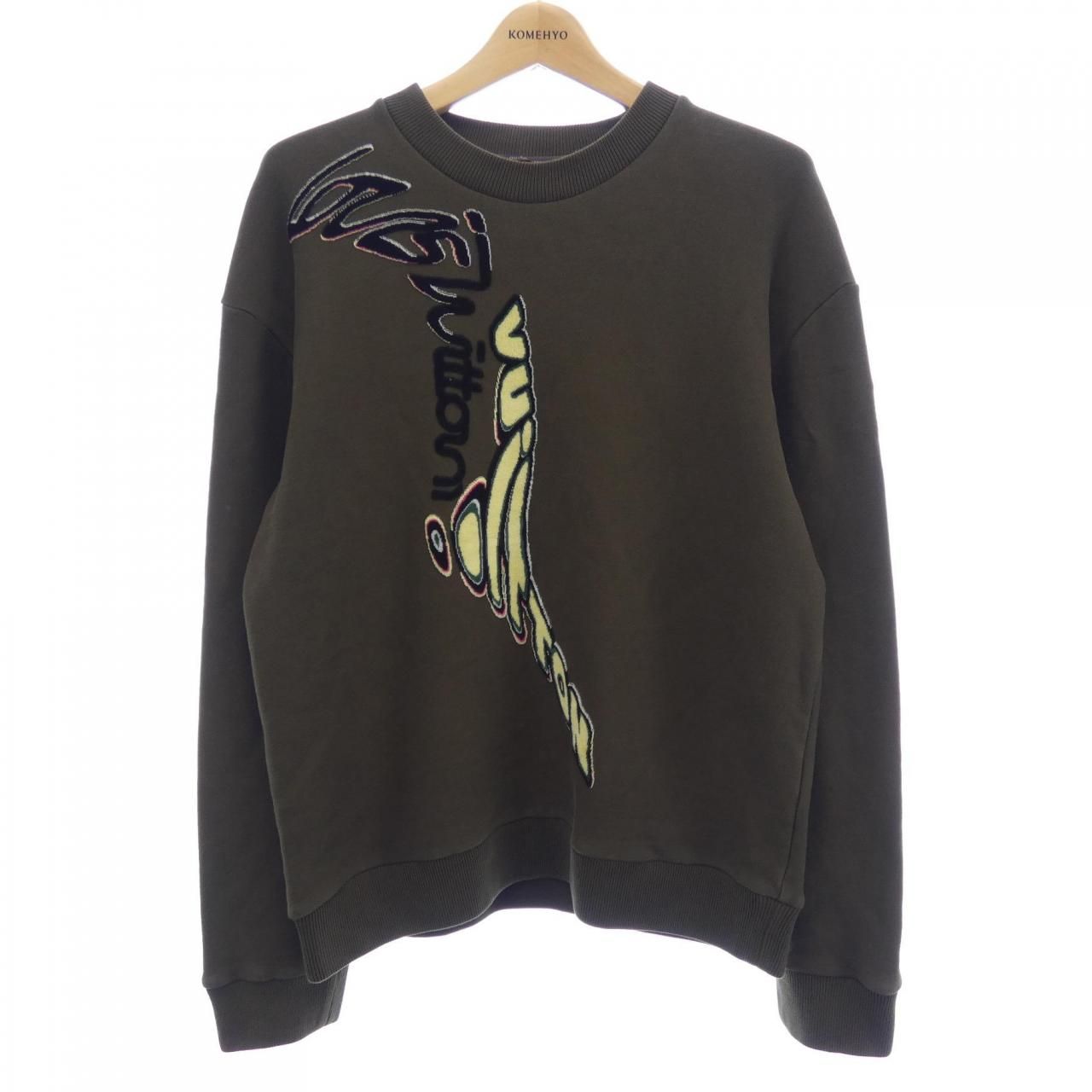 Louis Vuitton Signature Cotton Crew Neck Sweatshirt