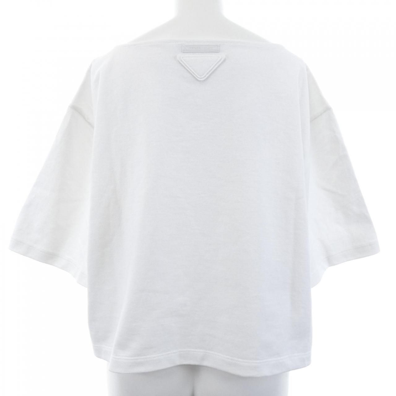 Prada Triangle Logo T-Shirt — view 2