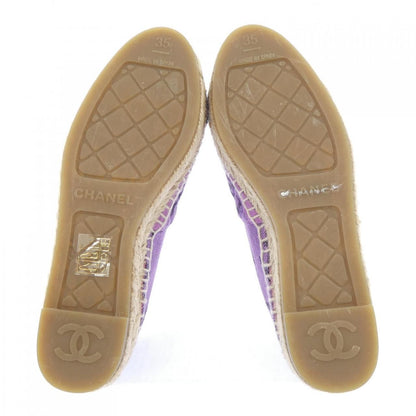 Chanel Espadrilles Shoes Purple — view 4