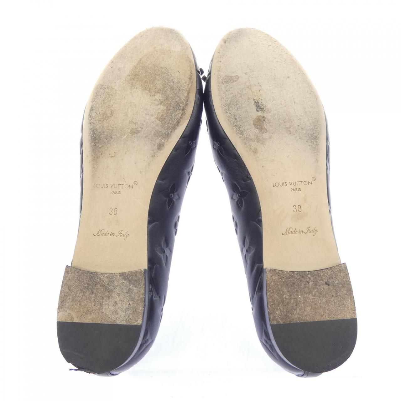 Louis Vuitton Embossed Monogram Nina Line Ballerina Flat Shoes — view 4