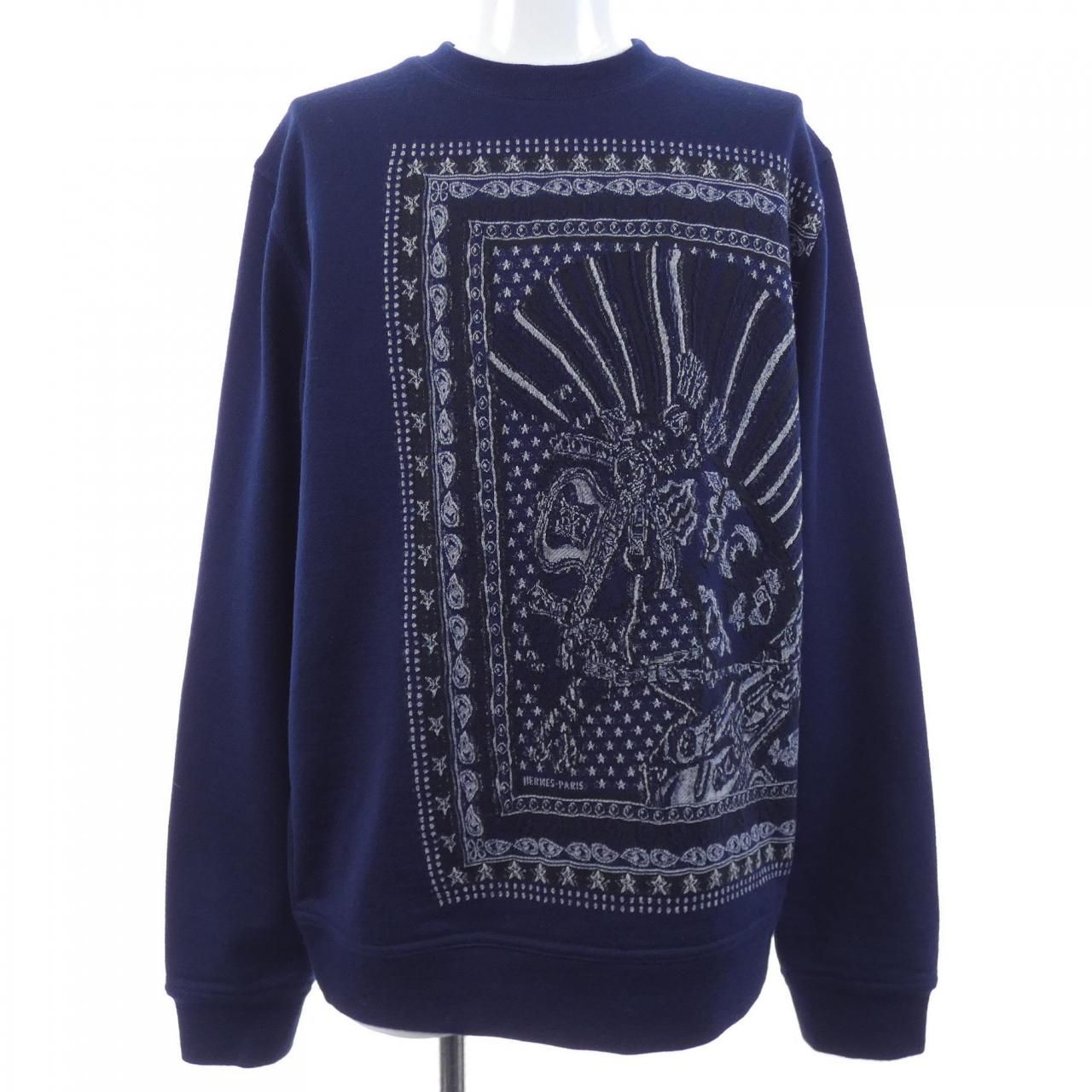 Hermes Cheval Punk Bandana Sweatshirt