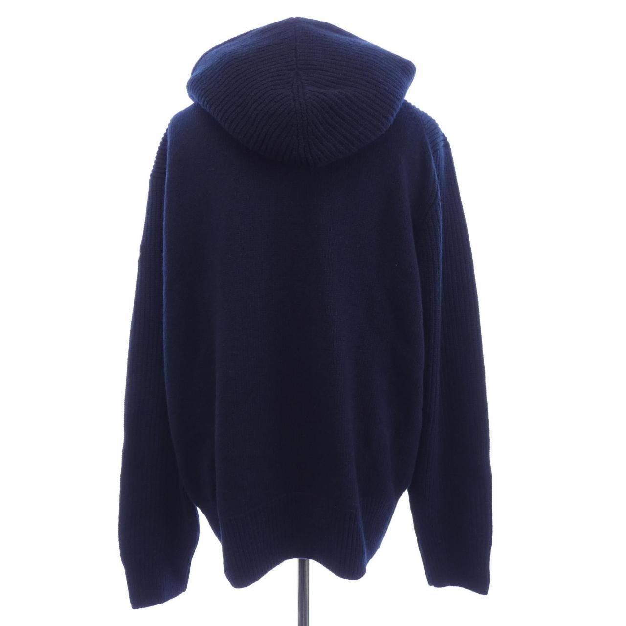 Moncler Hoodie Navy — view 2