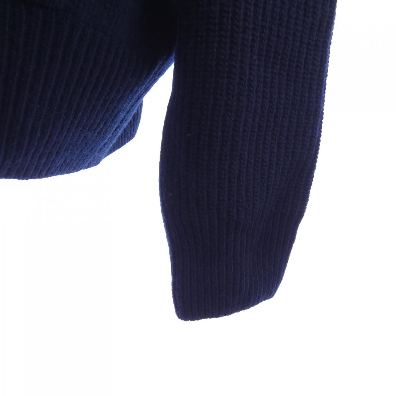 Moncler Hoodie Navy — view 6