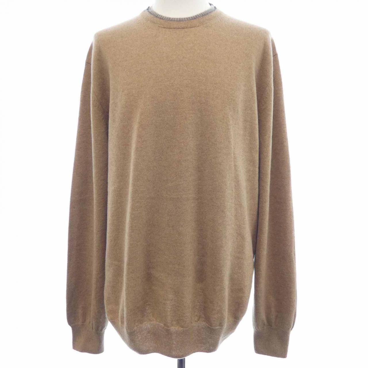 Hermes Knit Sweater Beige