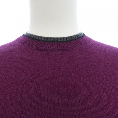 Hermes Knit Sweater Purple — view 5