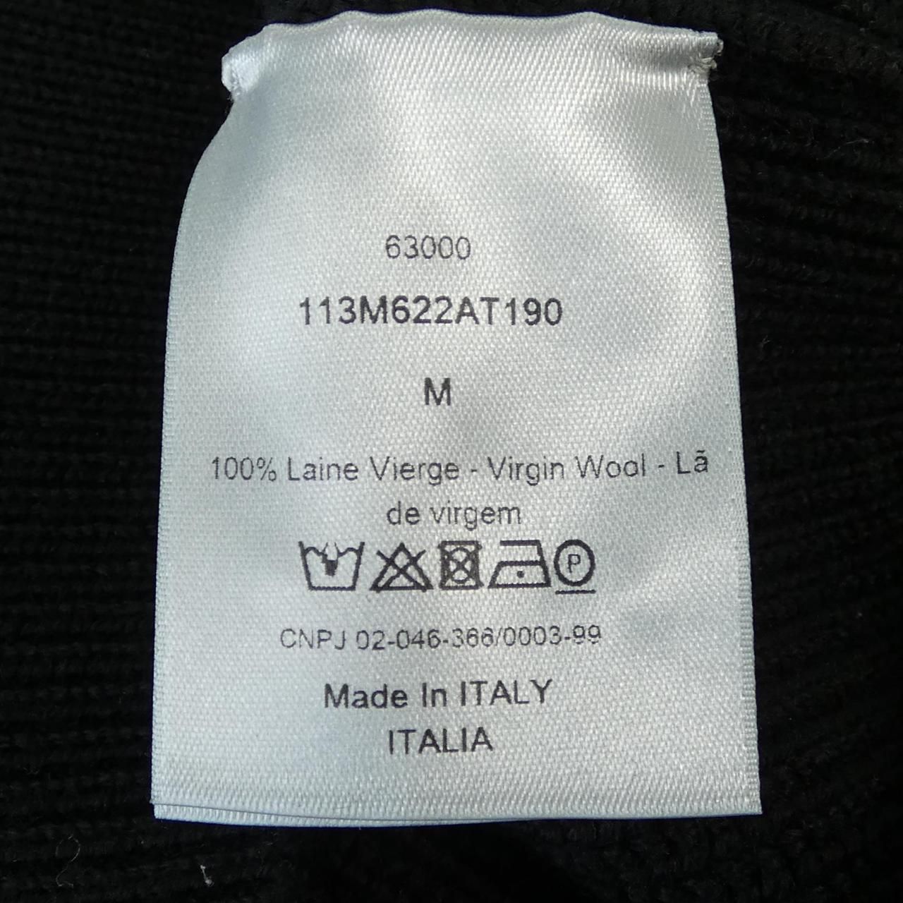 Dior Knit Sweater Black — view 3