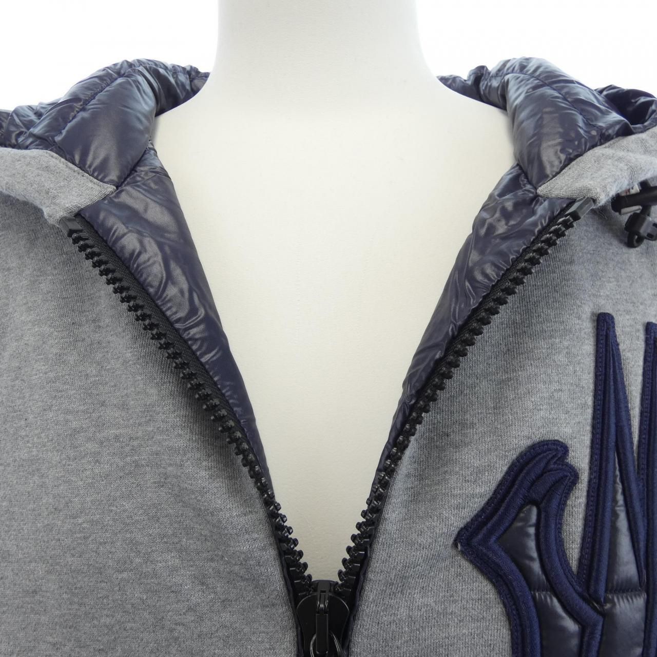Moncler Grenoble Hoodie Gray — view 6