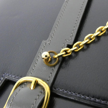 Hermes Vintage Bag Handbag Navy — view 8