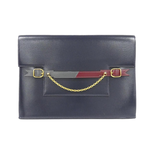 Hermes Vintage Bag Handbag Navy