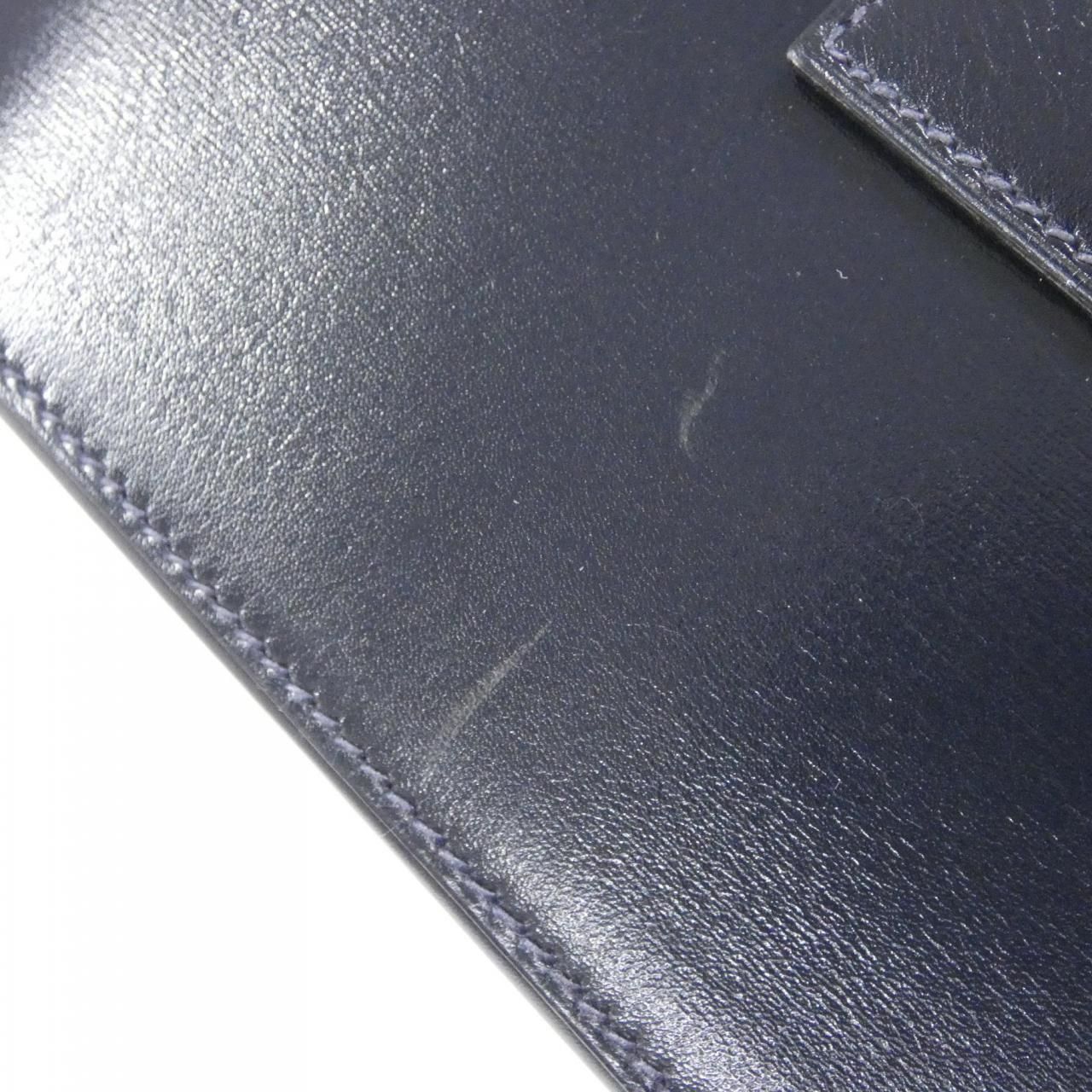 Hermes Vintage Bag Handbag Navy — view 4