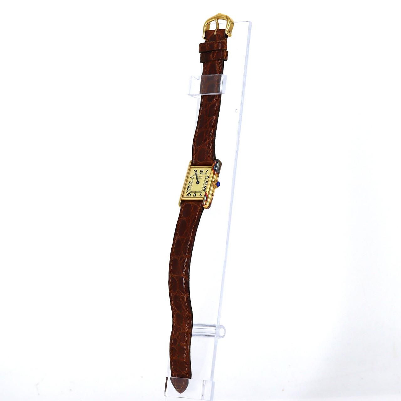 Cartier Must Tank SM Quartz Watch — view 2