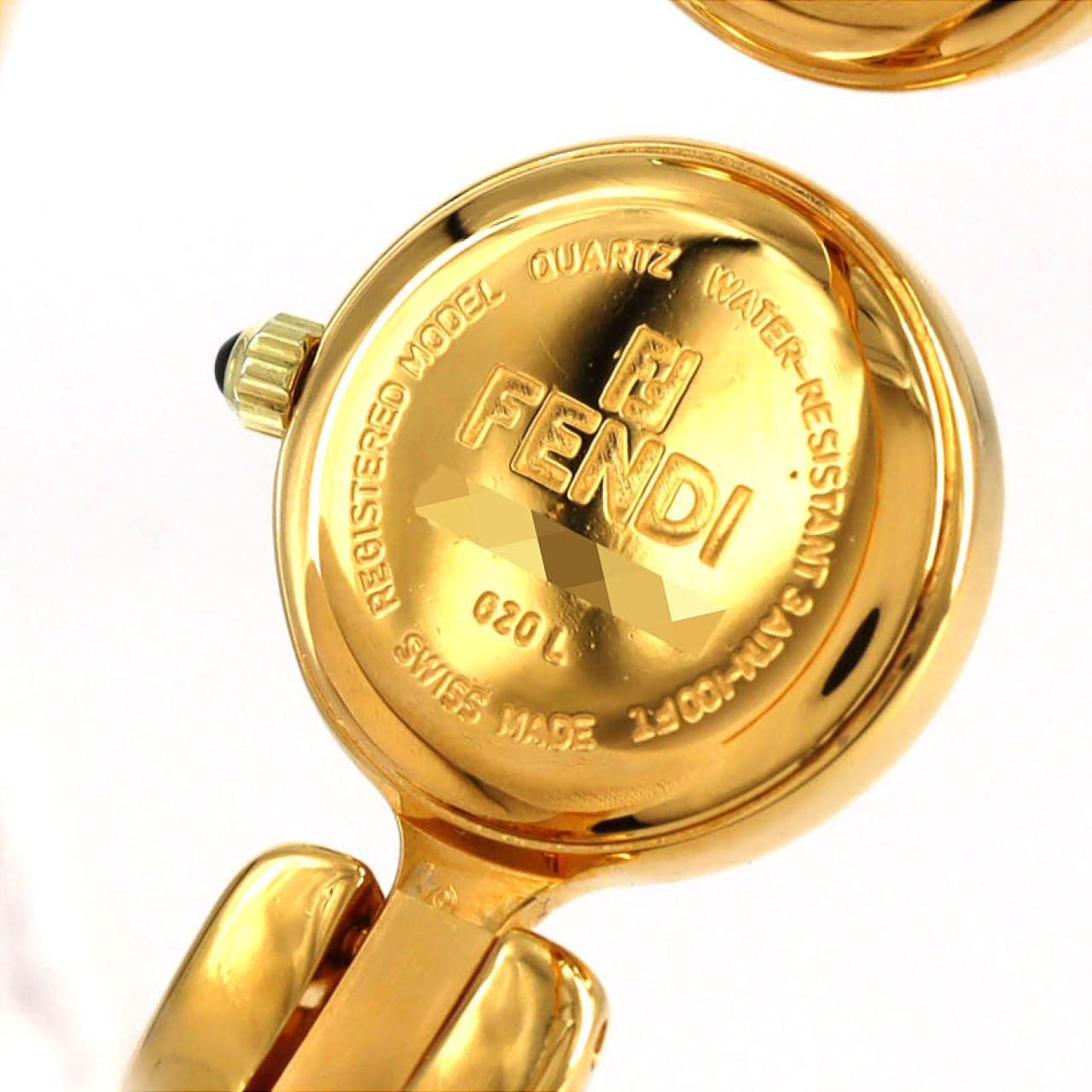 Fendi Quartz Watch Gold — view 5