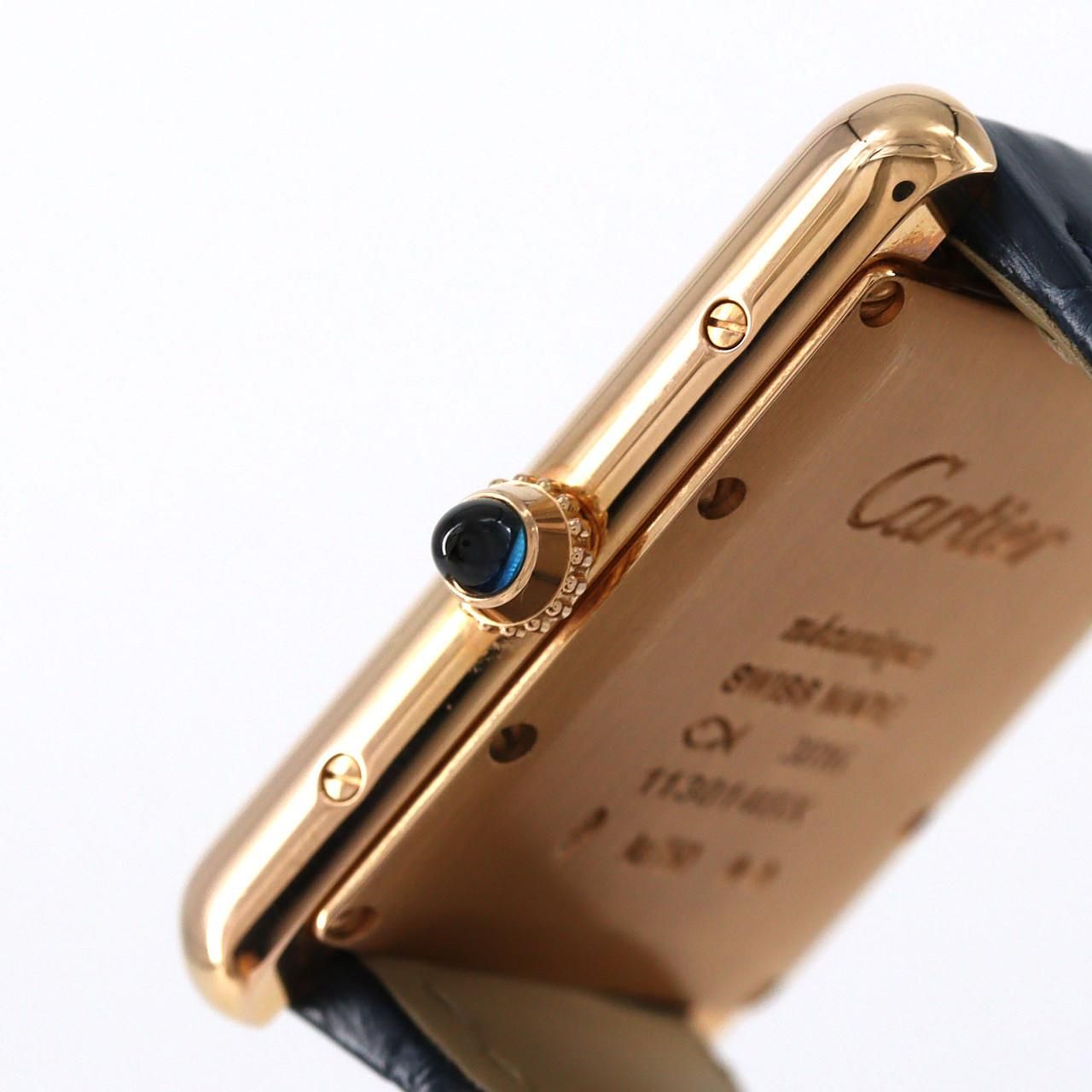 Cartier Tank Louis LM PG RG Manual Winding Watch — view 3