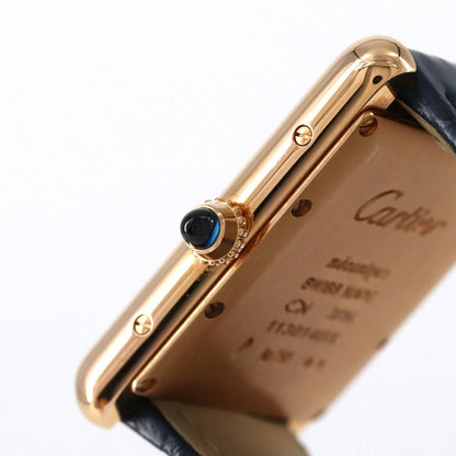 Cartier Tank Louis LM PG RG Manual Winding Watch — view 3