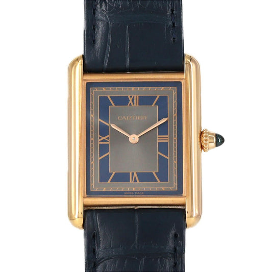 Cartier Tank Louis LM PG RG Manual Winding Watch