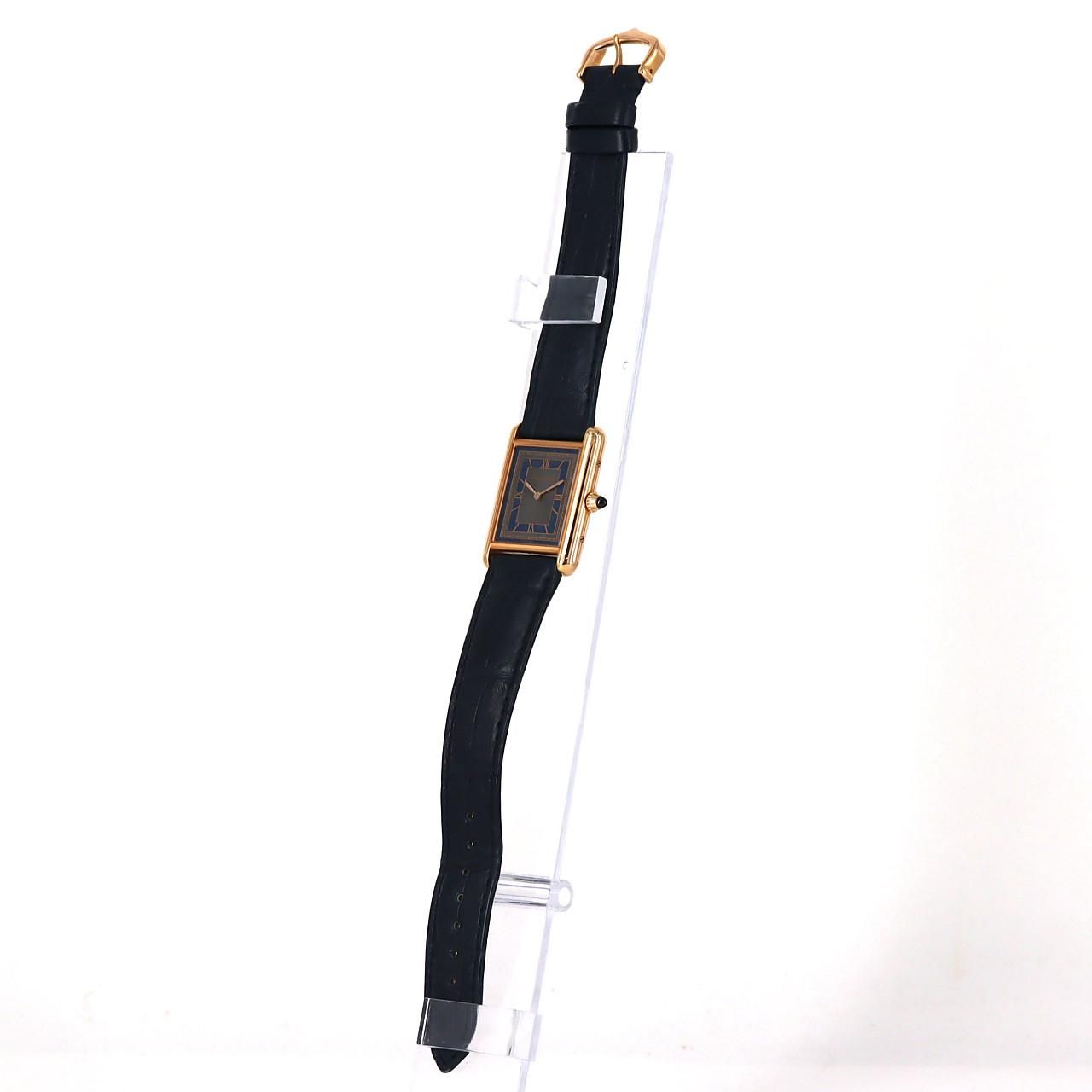 Cartier Tank Louis LM PG RG Manual Winding Watch — view 2