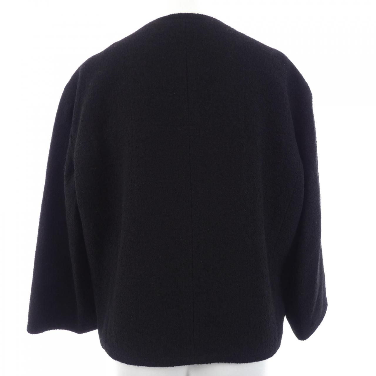 Chanel Collarless Jacket Black — view 2