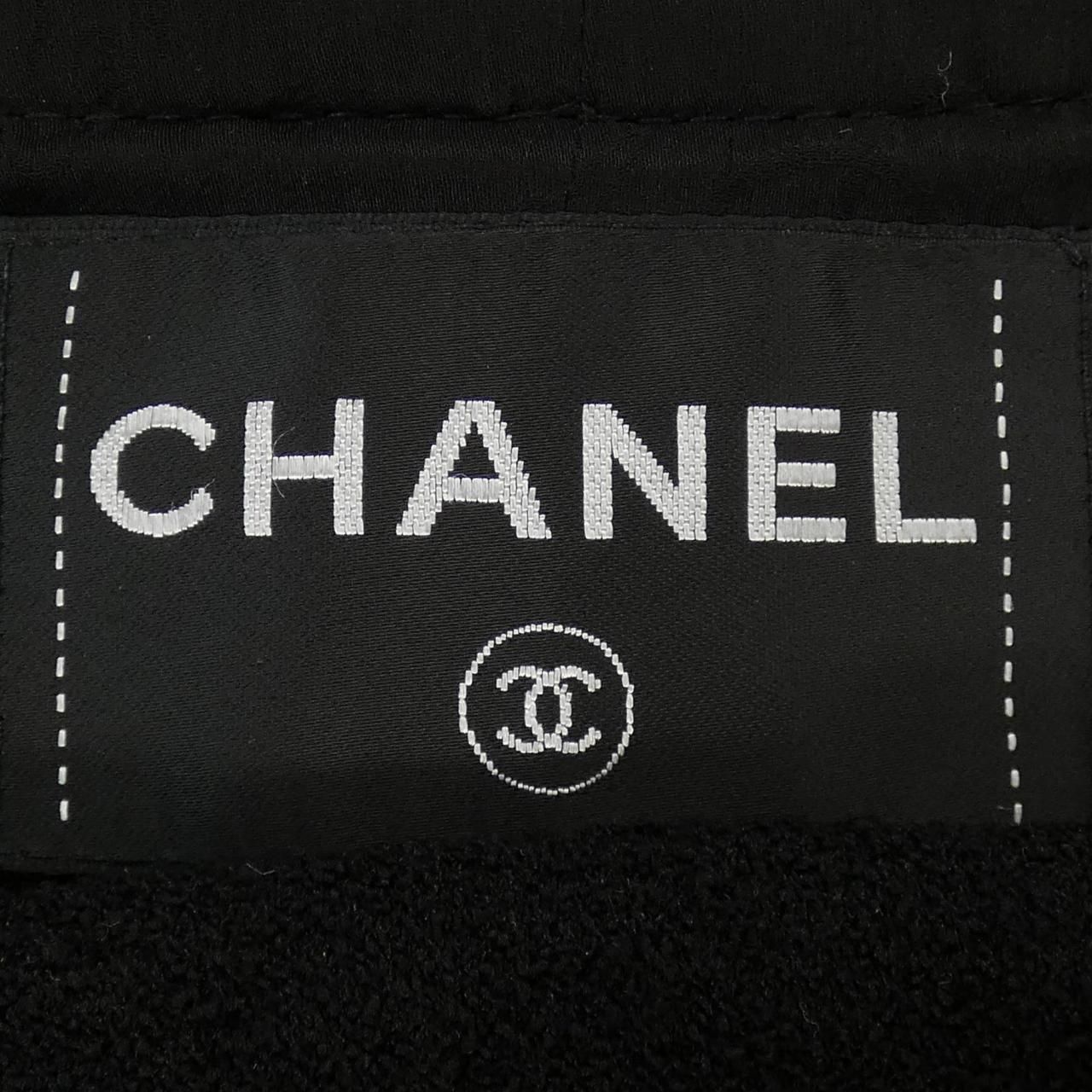 Chanel Collarless Jacket Black — view 5
