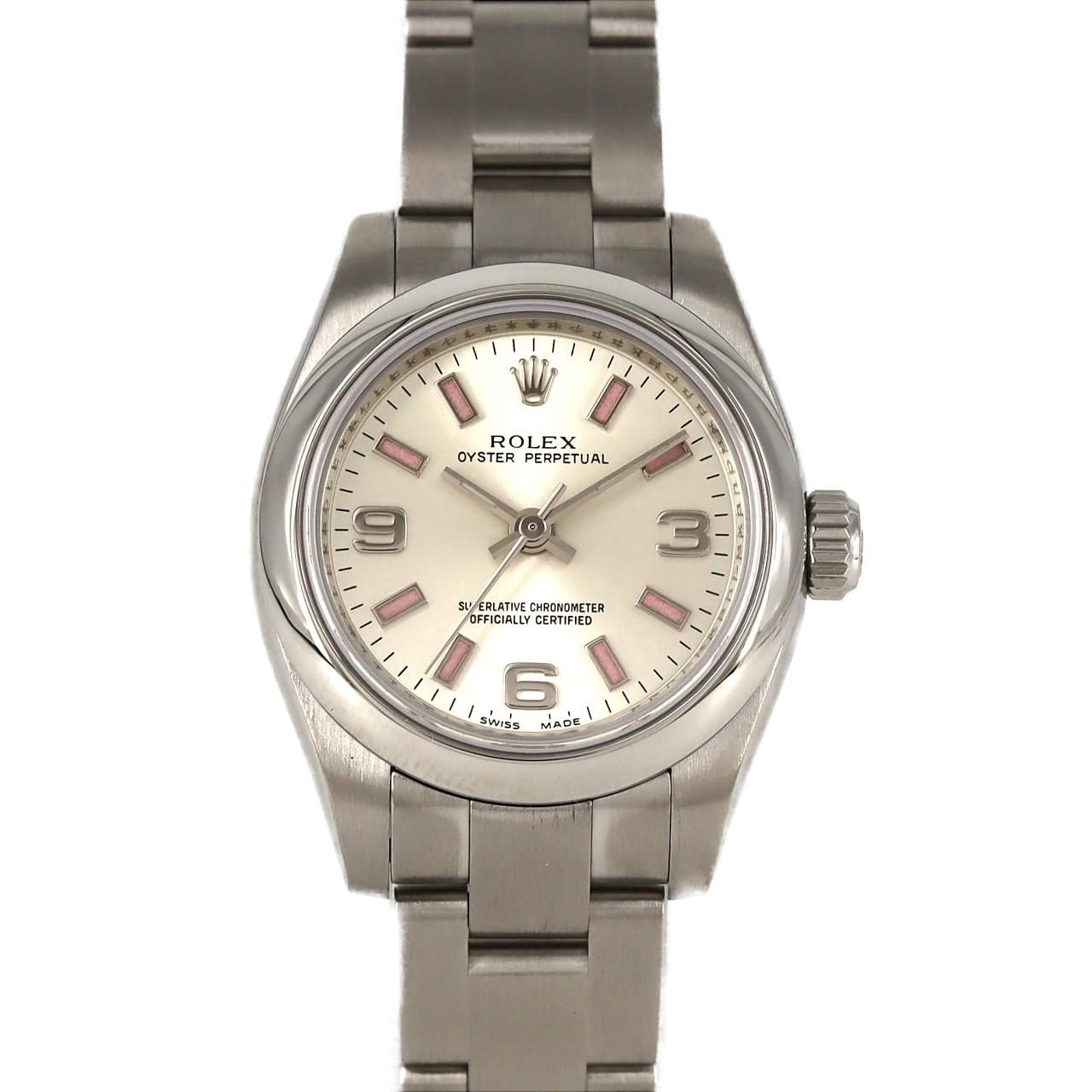 Rolex Oyster Perpetual SS Automatic Winding Number Watch