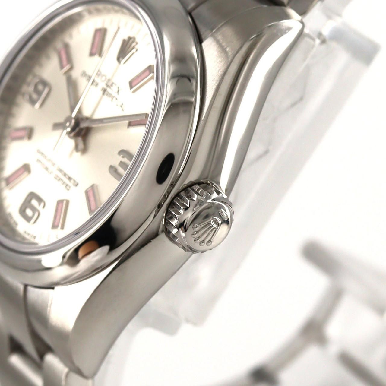 Rolex Oyster Perpetual SS Automatic Winding Number Watch — view 4