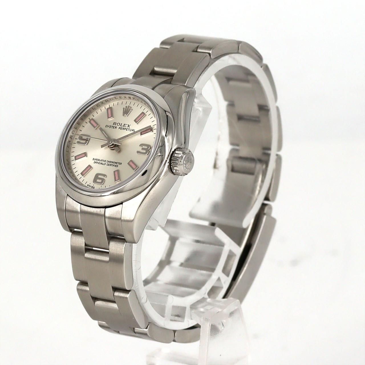 Rolex Oyster Perpetual SS Automatic Winding Number Watch — view 2