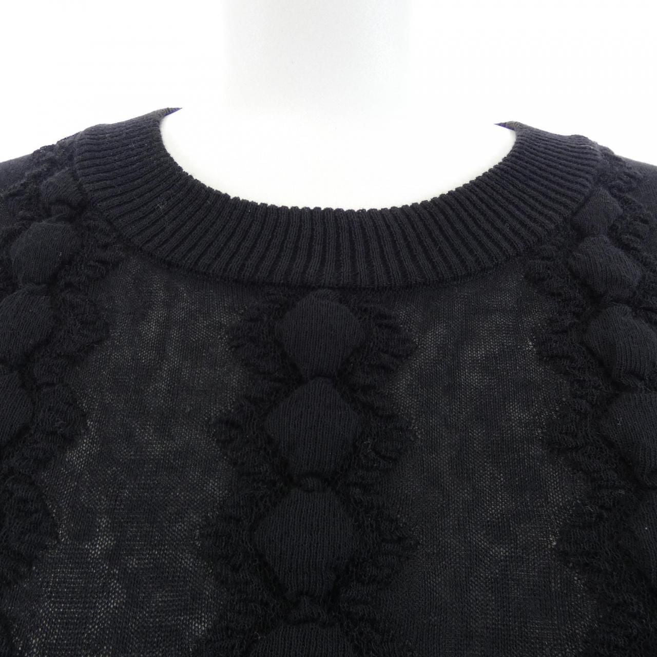 Chanel Knit Sweater Black — view 6