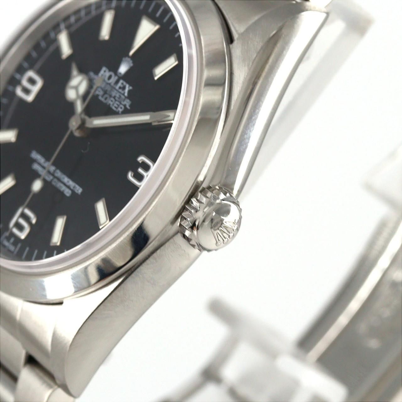 Rolex Explorer I SS Automatic Winding a Number Watch — view 4