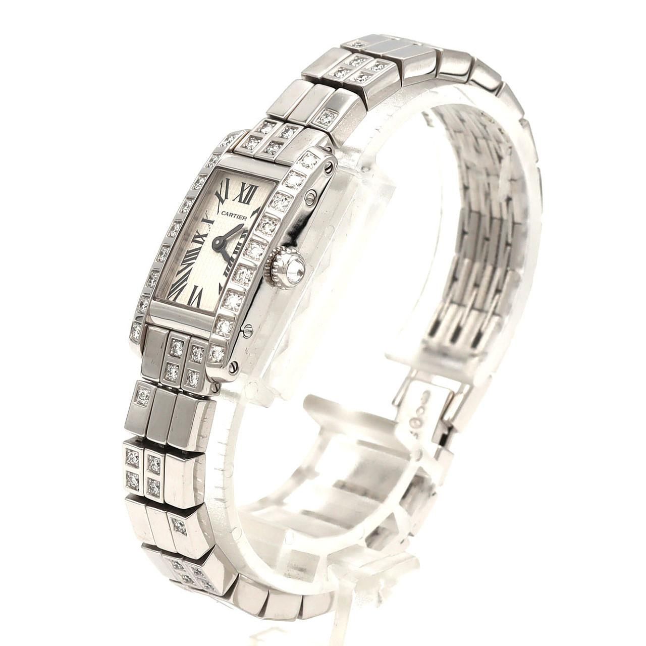 Cartier Tank Aron Geranier WG D Bracelet D WG Quartz — view 2