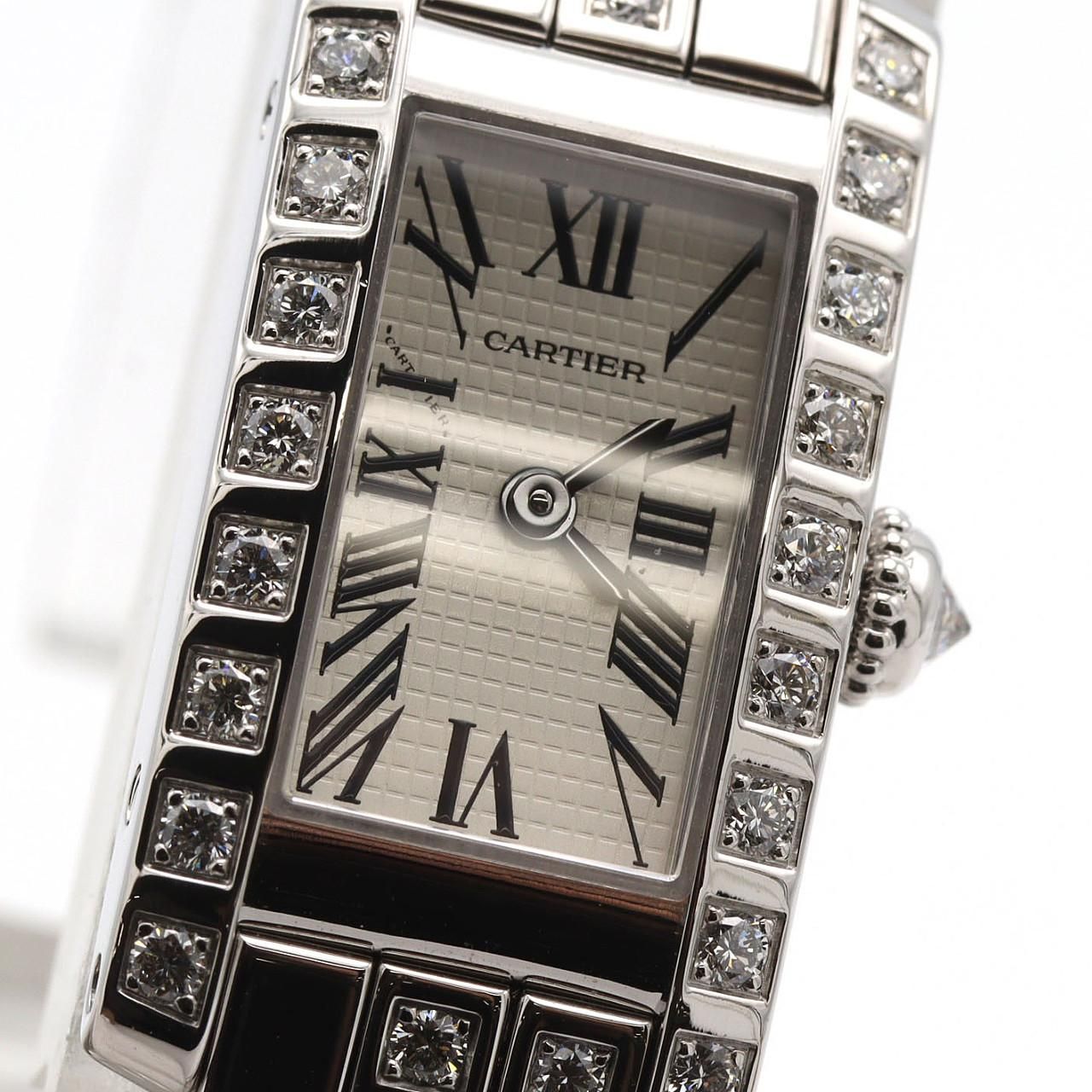 Cartier Tank Aron Geranier WG D Bracelet D WG Quartz — view 8