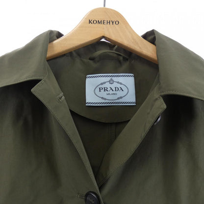 Prada Coat Khaki — view 5
