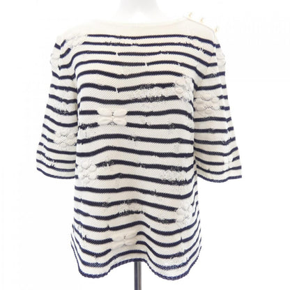 Chanel Knit Sweater White