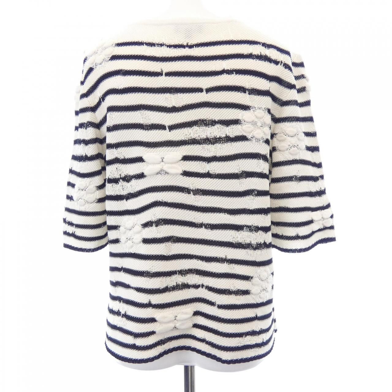 Chanel Knit Sweater White — view 2
