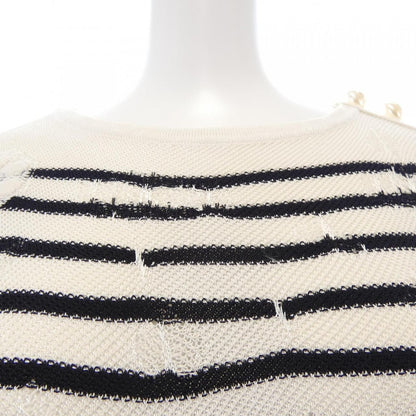 Chanel Knit Sweater White — view 6