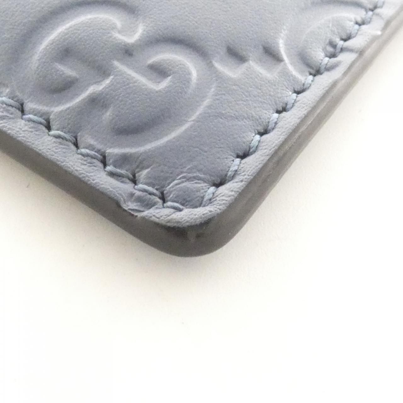Gucci Coin Case Coin Purse Blue — view 3