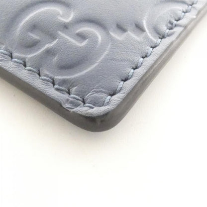 Gucci Coin Case Coin Purse Blue — view 3