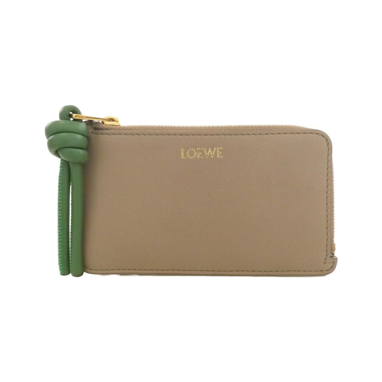 Loewe Coin Case Coin Purse Beige