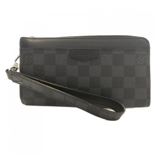 Louis Vuitton Damier Graphite Zippy Dragonne Wallet