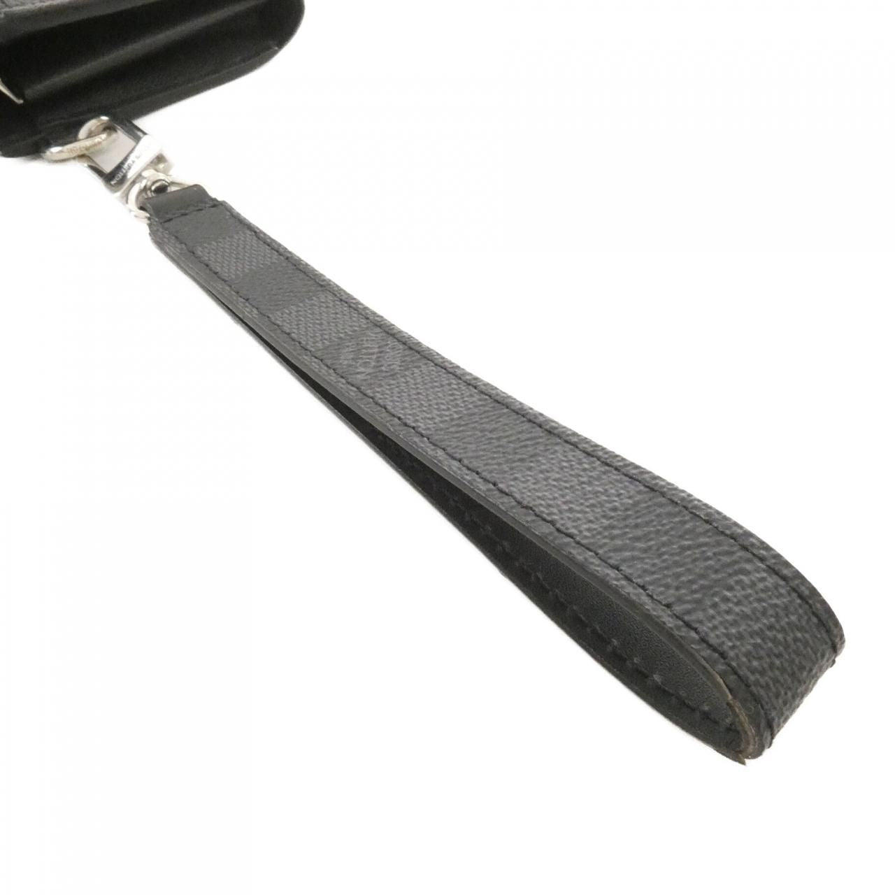 Louis Vuitton Damier Graphite Zippy Dragonne Wallet — view 6