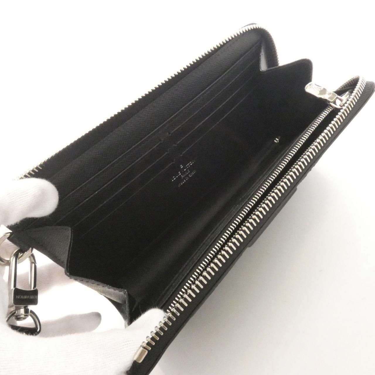 Louis Vuitton Damier Graphite Zippy Dragonne Wallet — view 8